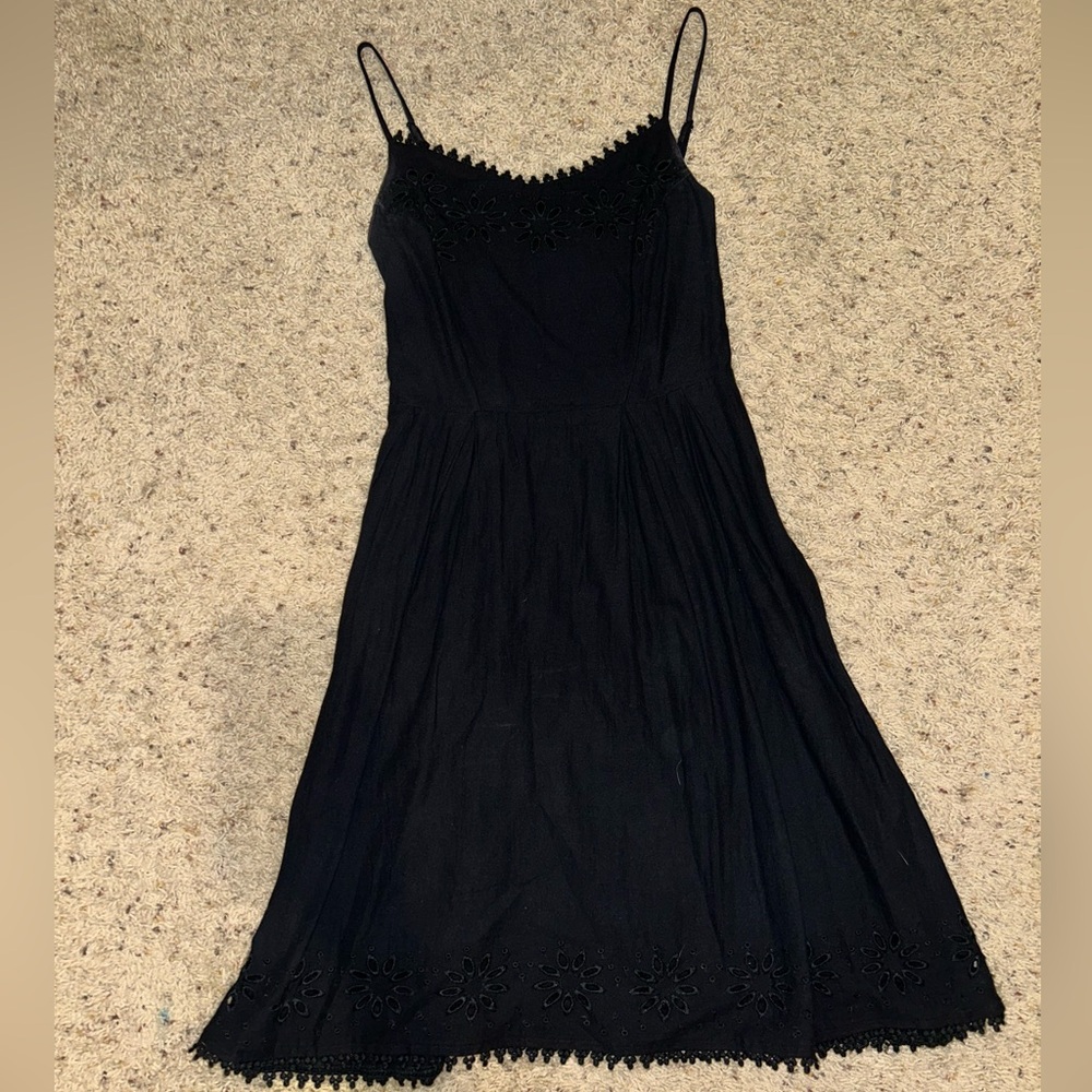Black summer dress